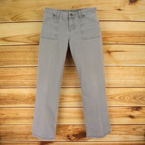 Fashion Bug Jeans Womens Size 6 Gray Cotton Blend Stretch Denim‎ Button Pockets